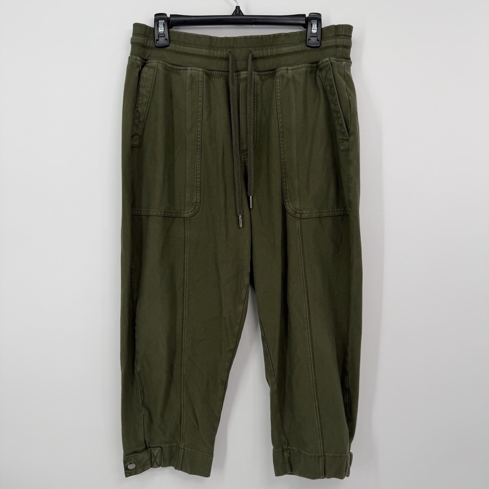 Athleta Farallon Weekender Pant Size Large Petite Aspen Olive Green Jogger